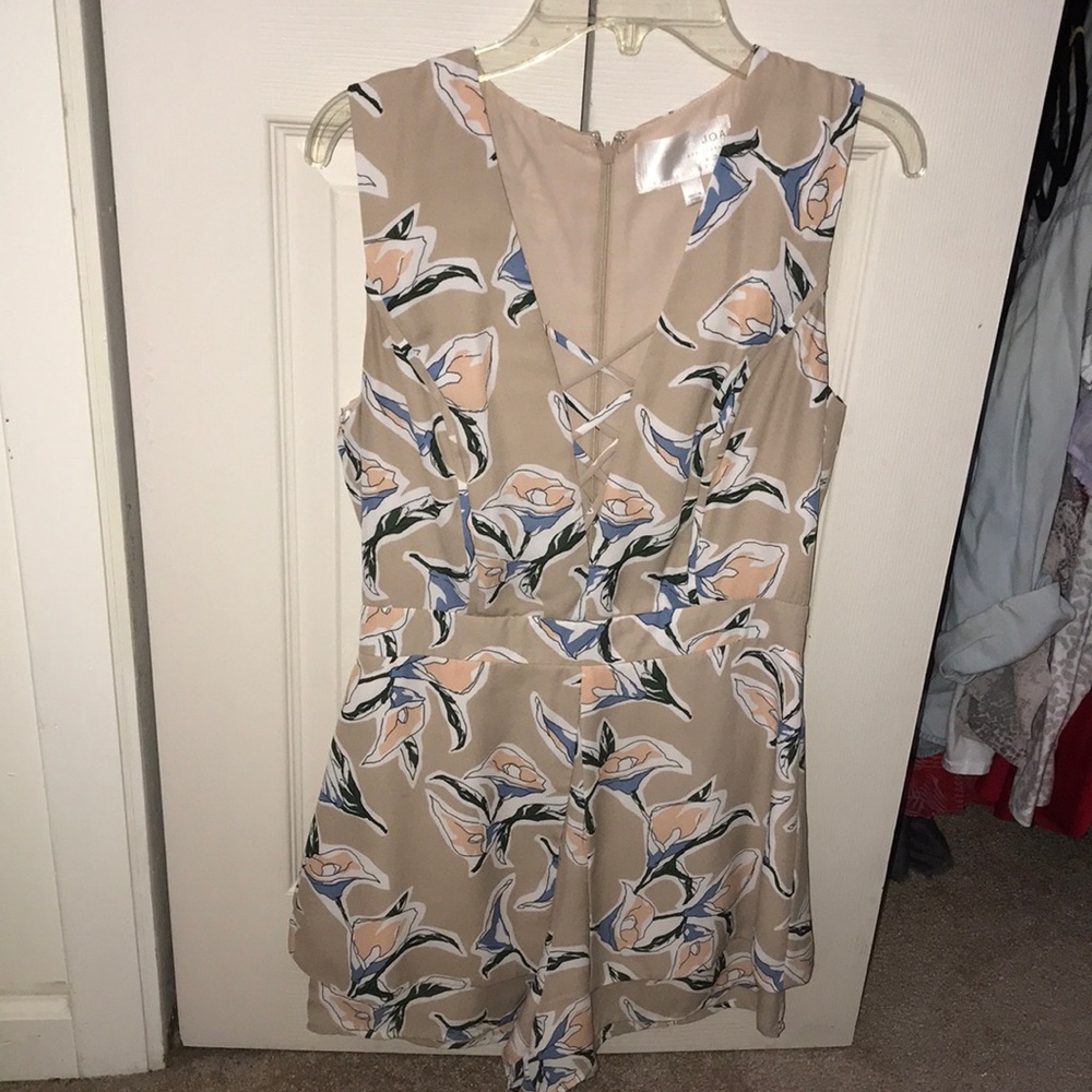 J.O.A floral romper